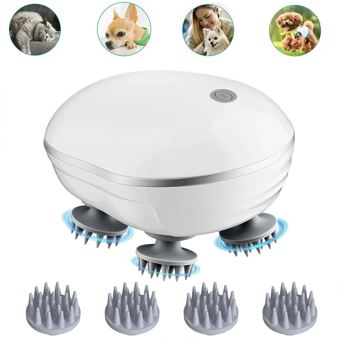 Rizano Rechargeable Scalp Massager for Hair & Relaxation