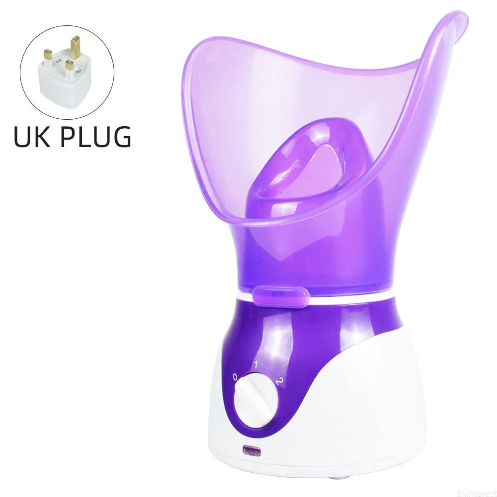 Rizano Ionic Facial Steamer – Hot Mist Deep Pore Cleanser & Skin Hydration Spa