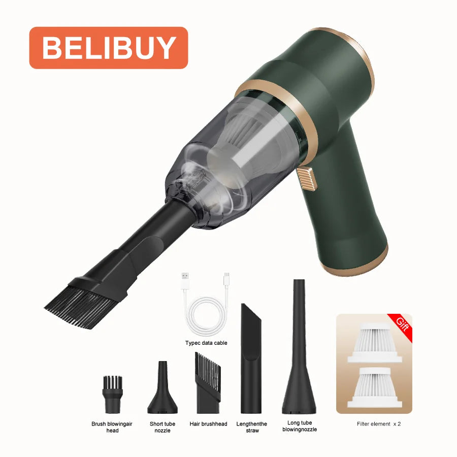 Rizano™ Portable Cordless Car Vacuum Cleaner