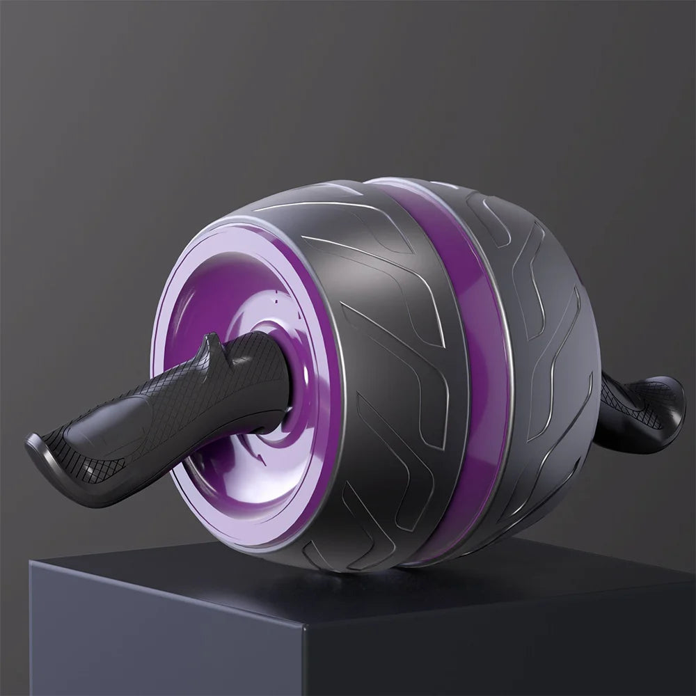 Rizano™ Dual-Wheel Ab Roller with Knee Mat – Core Strength Training Equipment