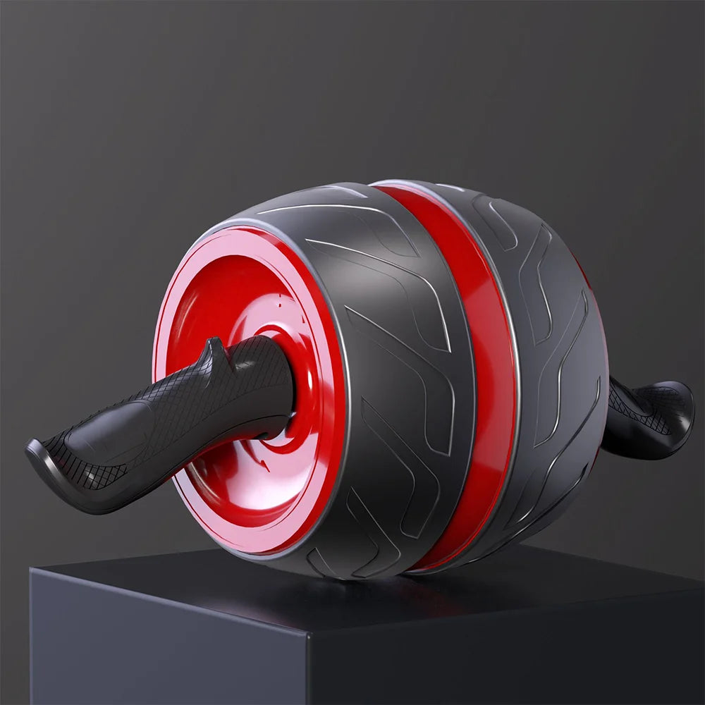 Rizano™ Dual-Wheel Ab Roller with Knee Mat – Core Strength Training Equipment