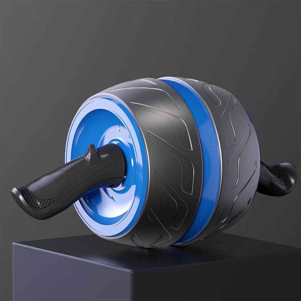 Rizano™ Dual-Wheel Ab Roller with Knee Mat – Core Strength Training Equipment