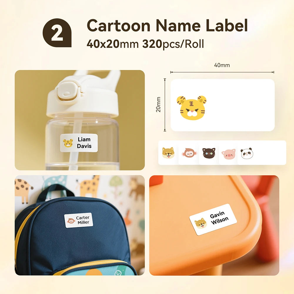 NIIMBOT B1 Wireless Bluetooth Thermal Label Printer – Portable Inkless Sticker & Barcode Maker
