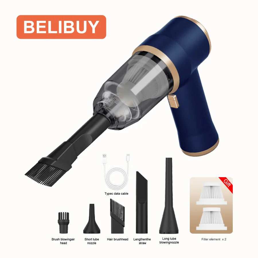 Rizano™ Portable Cordless Car Vacuum Cleaner